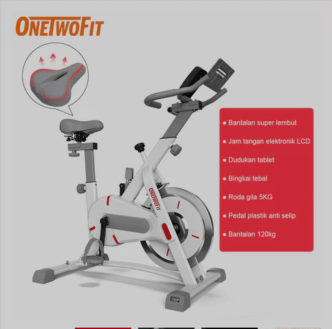 Sepeda Statis untuk Terapi Lutut Onetwofit